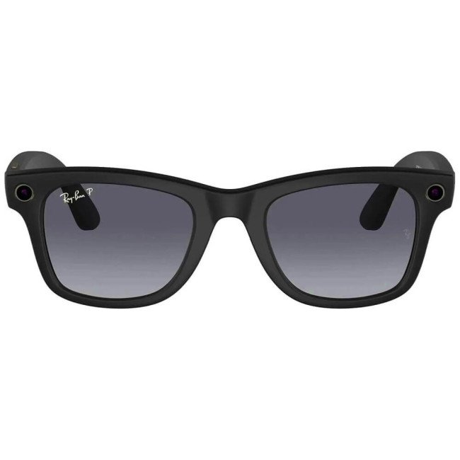 Смарт-окуляри Ray-Ban Meta Wayfarer Gen 2 Large Matte Black Frame/Gradient Graphite Lenses (RW4012 601ST3 53-22)