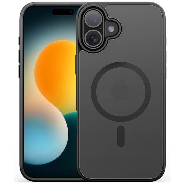 Чохол-накладка Alabay for iPhone 17 Cloud Matte Series Black