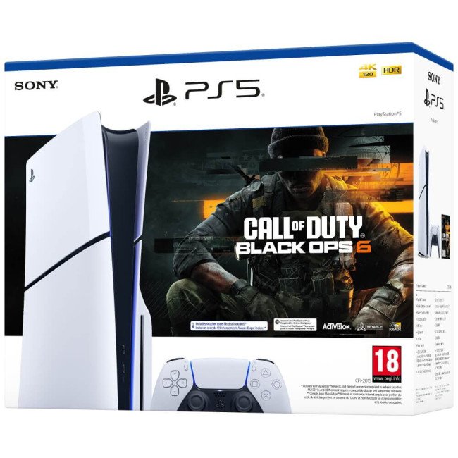 Sony PlayStation 5 Slim 1TB Call of Duty: Black Ops 6 Bundle (1000049598)