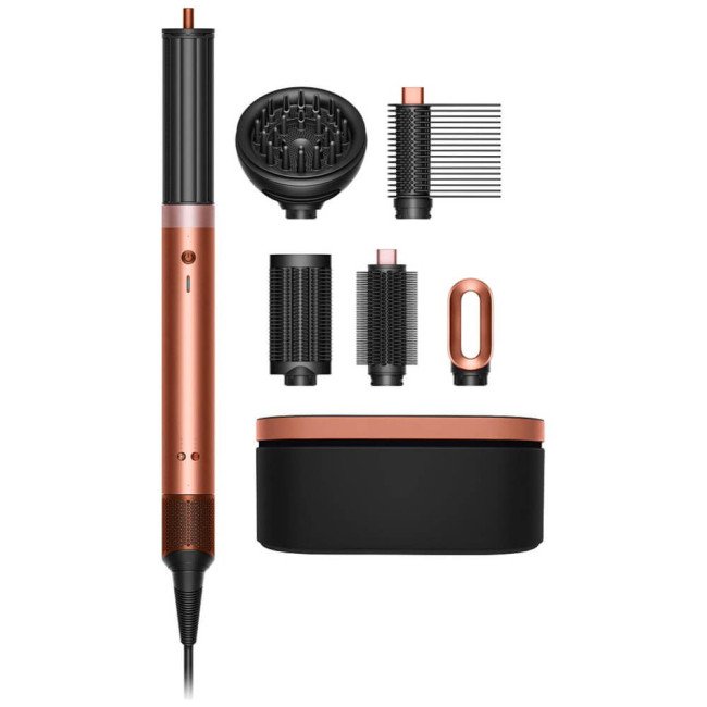 Мультистайлер Dyson Airwrap Coanda 2x Multi-styler & Dryer Curly to Coily Amber Silk (143161-01) ГАРАНТІЯ 12 міс.