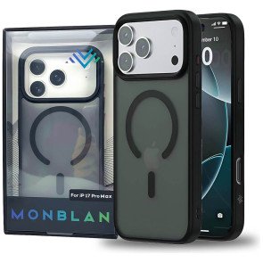 Чохол-накладка Monblan for iPhone 17 Pro Max Magnetic Matte Series (Black)