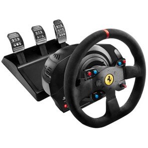Комплект (кермо, педалі) Thrustmaster T300 Ferrari Integral RW Alcantara edition Black (4160652)