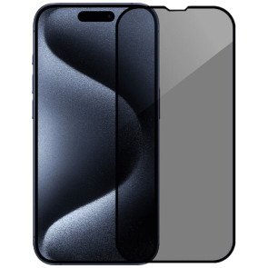 Захисне скло Monblan for iPhone 16 Plus/15 Plus/14 Pro Max 2.5D Anti Peep 0.26mm (Black)