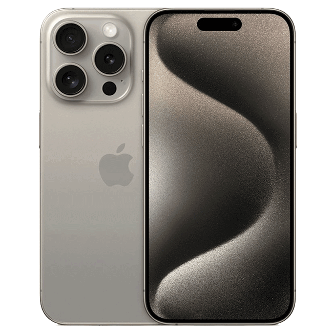 б/у iPhone 15 Pro 256Gb eSIM Natural Titanium (Середній стан)