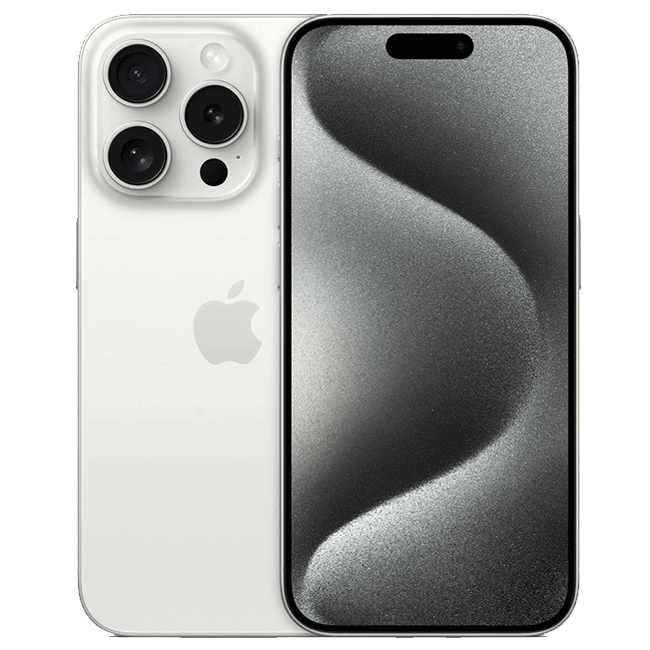 б/у iPhone 15 Pro 128Gb White Titanium (Середній стан)