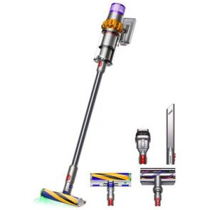 Вертикальний пилосос Dyson V15 Detect Absolute 2023 Yellow/Nickel (446986-01)