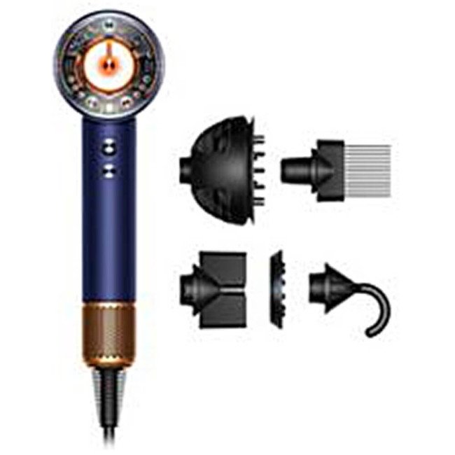 Фен Dyson Supersonic HD16 Nural Curly+Coily Prussian Blue/Rich Copper EU (122701-01) (Уцінка)