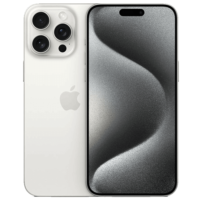 б/у iPhone 15 Pro Max 256Gb White Titanium eSIM (Відмінний стан)