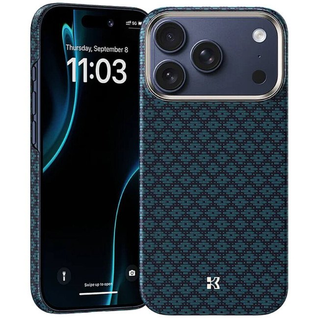 Чохол-накладка Benks Armor Air ArmorGrid Case for iPhone 17 Pro Max with MagSafe Blue (6948005961480)