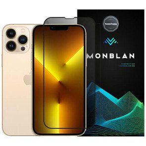 Захисне скло Monblan for iPhone 13 Pro Max/14 Plus 2.5D Anti Peep 0.26mm (black)