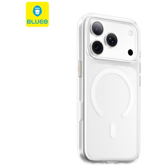 Чохол-накладка Blueo Crystal Drop PRO Case for iPhone 17 Pro with MagSafe Transparent (B41-I17PTR(M))
