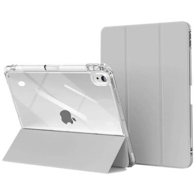 Чохол-книжка Comma for iPad Air 11'' M2-M4 Joy PU with Pencil Slot Series Gray