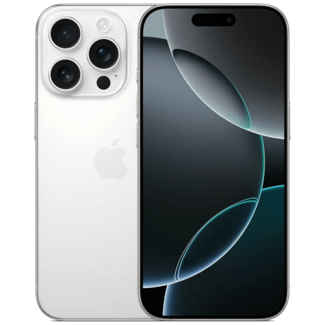 б/у iPhone 16 Pro Max 256GB White Titanium eSIM (Відмінний стан)