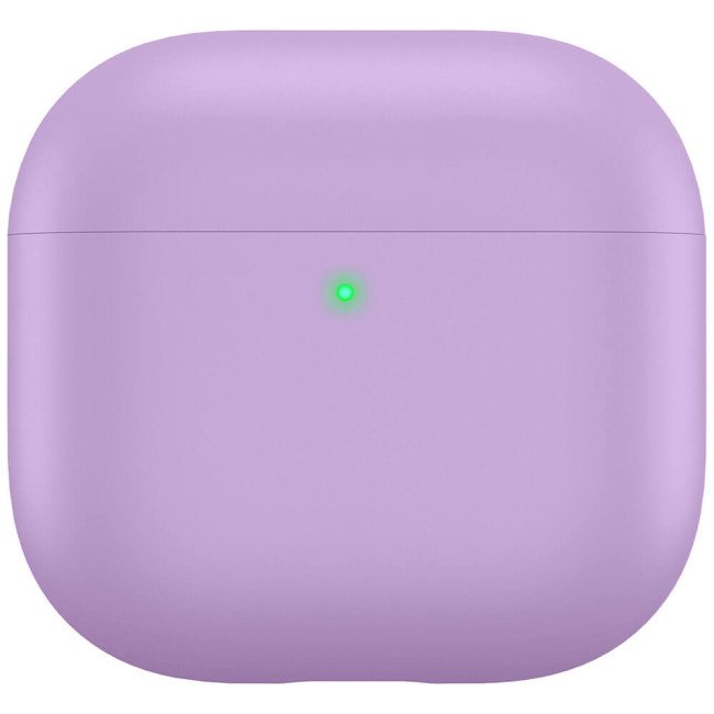 Чохол AhaStyle Ultra-Thin Silicone Case for Airpods 4 Lavender Purple (CP-WG172-PE)