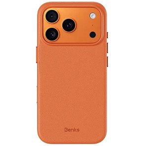 Чохол-накладка Benks VitaPro Protective Case for iPhone 17 Pro Max with MagSafe Orange (6948005958602)