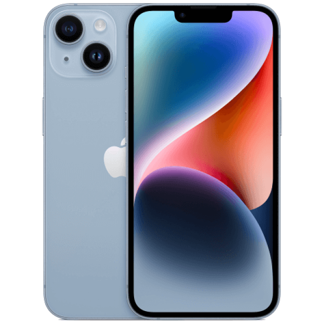 б/у iPhone 14 256Gb Blue (Відмінний стан)