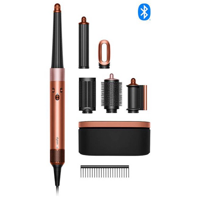 Мультистайлер Dyson HS08 Airwrap i.d. Long Styler Straight Wavy Amber Silk (123682-01) ГАРАНТІЯ 12 міс.