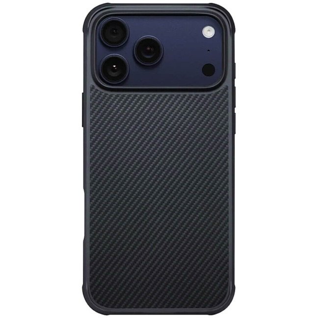 Чохол-накладка Pitaka Aramid ProGuard Case Twill Black/Grey for iPhone 17 Pro (KI1701MGP)