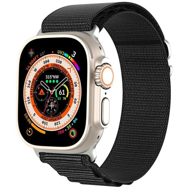 Ремінець Dux Ducis GS Series for Apple Watch 40/41/42mm (Black)